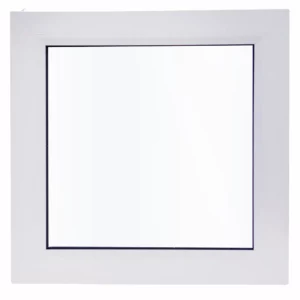 Окно пластиковое ПВХ VEKA глухое 620x600 мм (ВxШ) однокамерный стеклопакет белый/белый в Чебоксарах