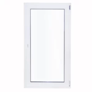 Окно пластиковое ПВХ VEKA одностворчатое 1270x800 мм (ВxШ) правое однокамерный стеклопакет белый/темный дуб в Чебоксарах