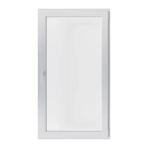 Пластиковое окно ПВХ Melke Smart Ultra 65 одностворчатое правое поворотно-откидное 1520x750 (ВхШ) двухкамерный стеклопакет белый в Чебоксарах