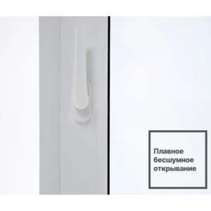 Окно ПВХ глухое 140x80 см Рехау Blitz двухкамерный стеклопакет в Чебоксарах
