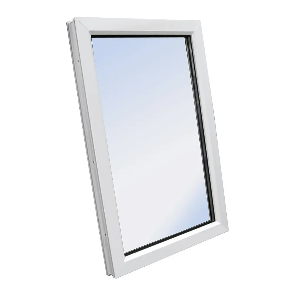 Пластиковое окно ПВХ Brusbox Aero одностворчатое глухое 2100x800мм (ВхШ) белый в Чебоксарах — изображение 5