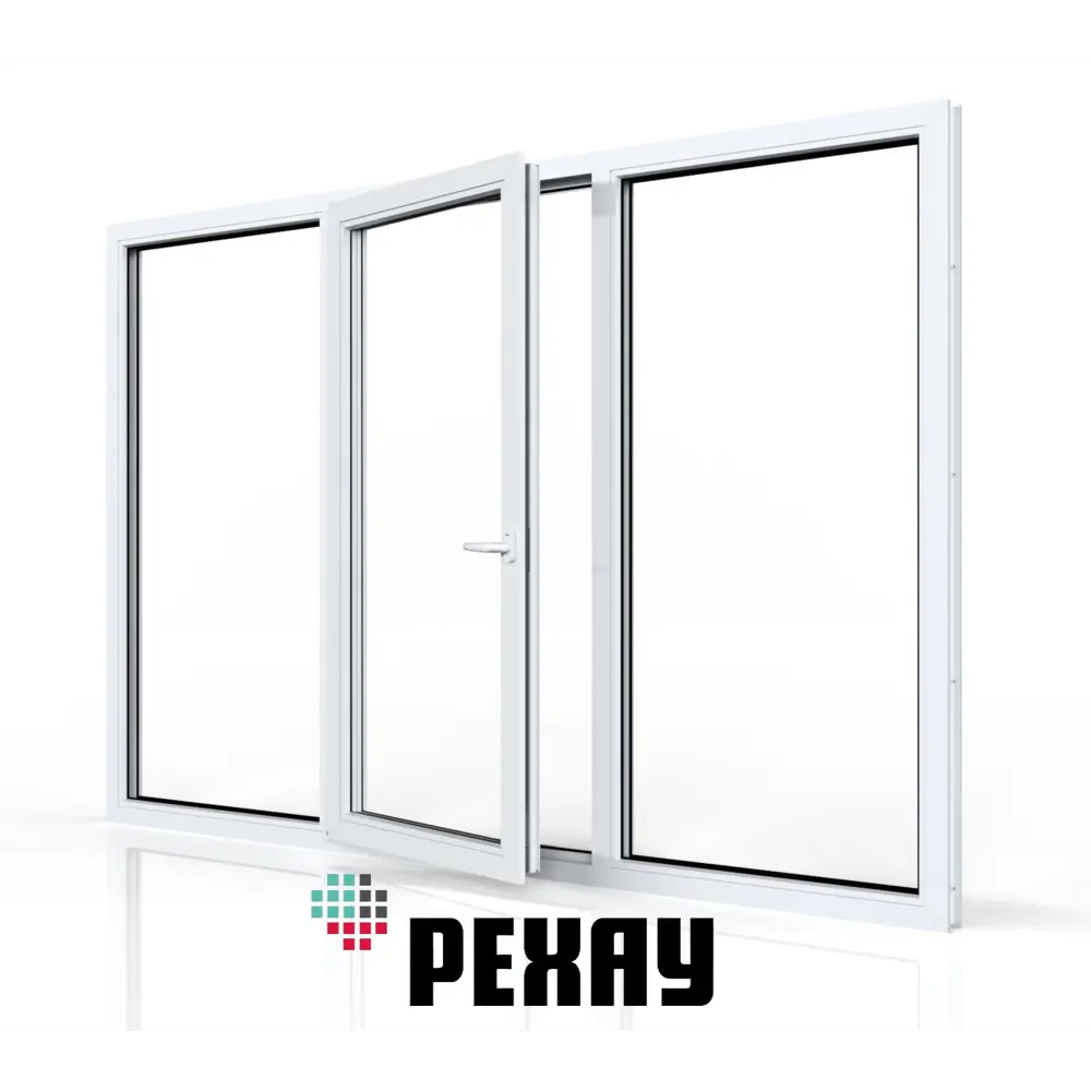 Пластиковое окно ПВХ VEKA 950x700мм (ВхШ) одностворчатое двухкамерный стеклопакет белый (с двух сторон) в Чебоксарах — изображение 9