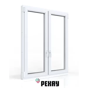 Пластиковое окно ПВХ Veka WHS 1200x600мм (ВхШ) глухое двухкамерный стеклопакет цвет белый в Чебоксарах