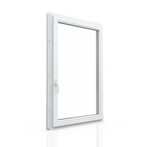 Окно пластиковое ПВХ Veka WHS 700x1000мм (ВхШ) фрамуга двухкамерный стеклопакет цвет белый в Чебоксарах