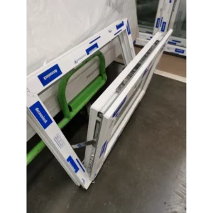 Пластиковое окно ПВХ Brusbox Aero одностворчатое 700x1000мм (ВхШ) двухкамерный стеклопакет белый в Чебоксарах