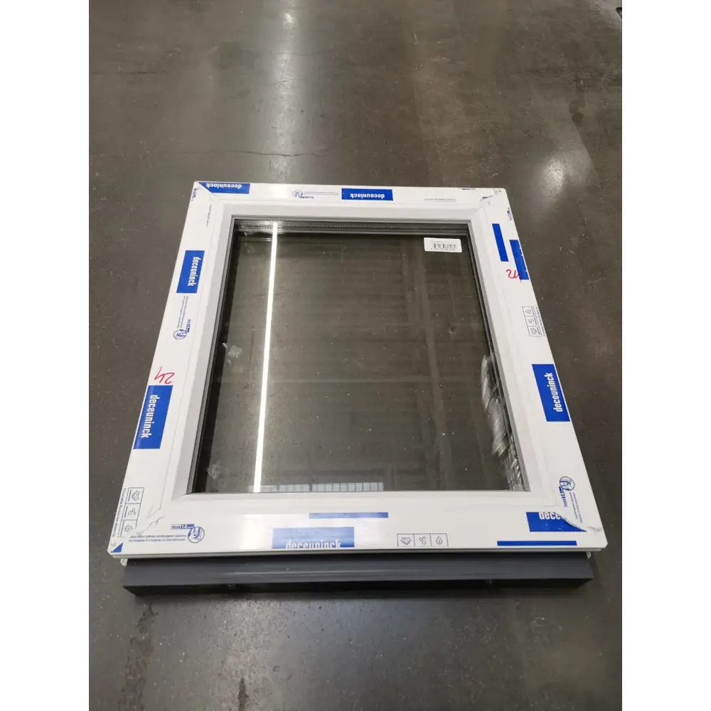 Пластиковое окно ПВХ Brusbox Aero глухое 1200x1000мм (ШхВ) двухкамерный стеклопакет белыйо в Чебоксарах — изображение 3