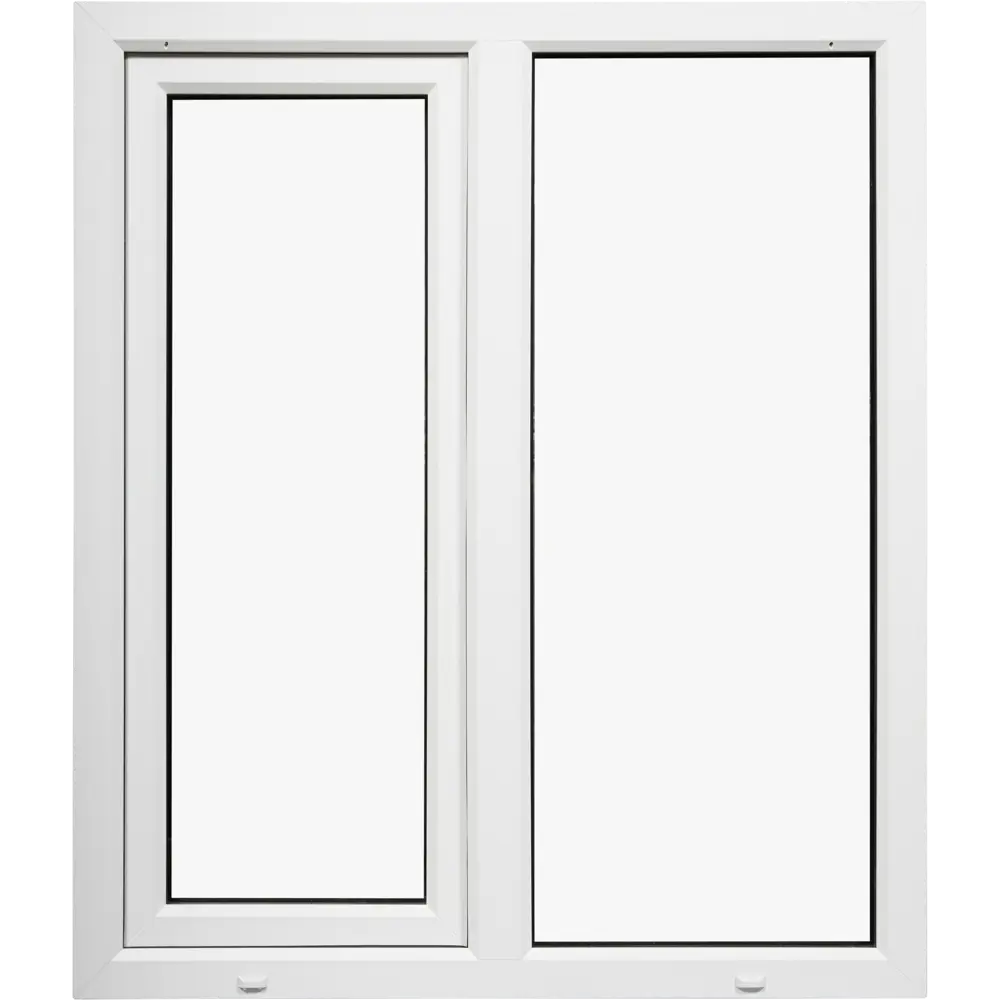 Пластиковое окно ПВХ VEKA одностворчатое 1270x1200 мм (ВхШ) однокамерный стеклопакет белый (с двух сторон) в Чебоксарах — изображение 3