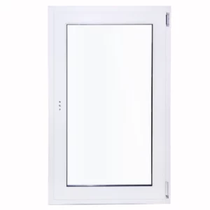 Окно пластиковое ПВХ VEKA одностворчатое 1100x700 мм (ВхШ) поворотное однокамерный стеклопакет белый/белый в Чебоксарах