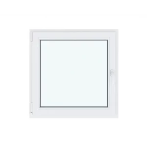 Окно ПВХ VEKA WHS 72 глухое ширина 80 х высота 80 см энергосберегающий двухкамерный стеклопакет в Чебоксарах
