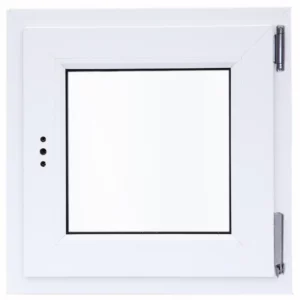 Пластиковое окно ПВХ VEKA одностворчатое 560x410 мм (ВхШ) однокамерный стеклопакет поворотное белый в Чебоксарах