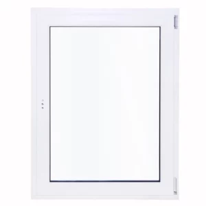 Окно пластиковое ПВХ VEKA одностворчатое 1270x800 мм (ВхШ) правое однокамерный стеклопакет белый/белый в Чебоксарах
