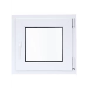 Пластиковое окно ПВХ WHS by Veka ТРИ ОКНА 50х40см одностворчатое двухкамерный стеклопакет белый на Чебоксарах