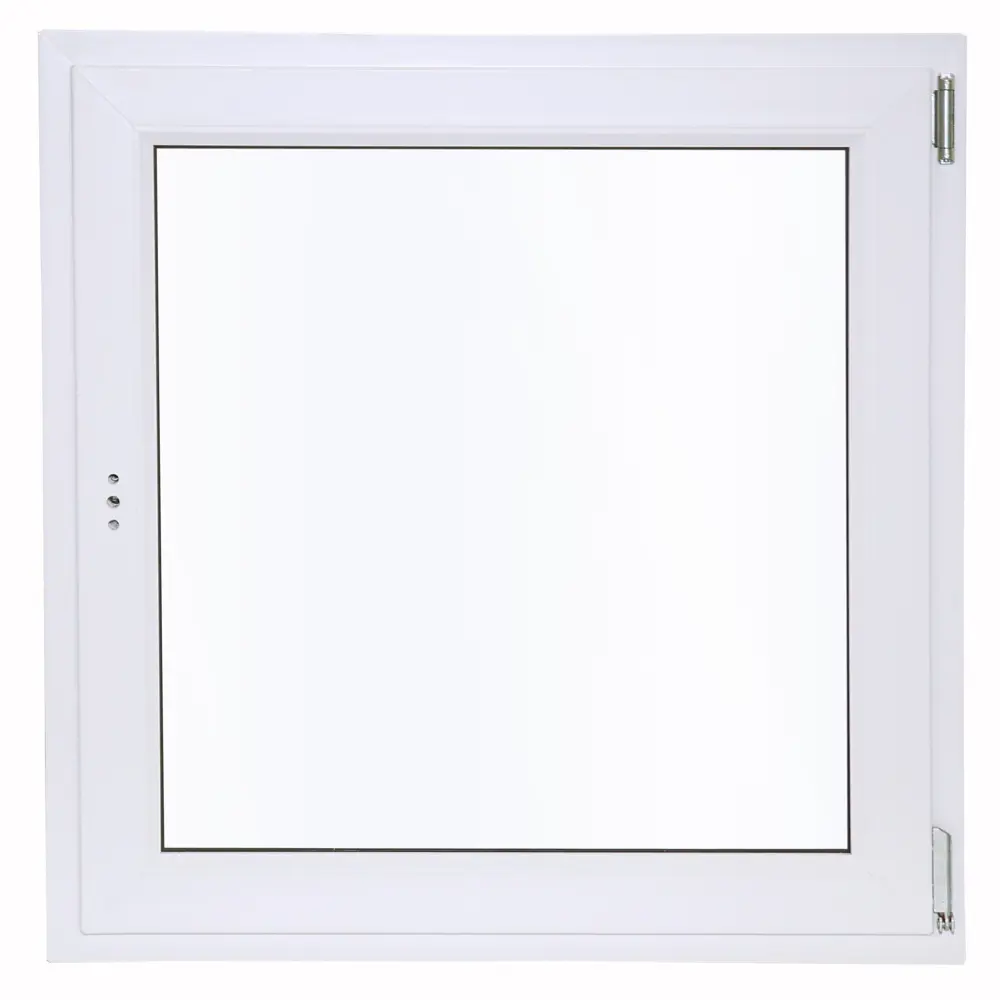 Окно пластиковое ПВХ VEKA одностворчатое 870x900 мм (ВхШ) правое двухкамерный стеклопакет белый/белый в Чебоксарах
