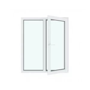 Пластиковое окно ПВХ Рехау Blitz 600x600мм (ВхШ) одностворчатое правое двухкамерный стеклопакет белое Чебоксарах