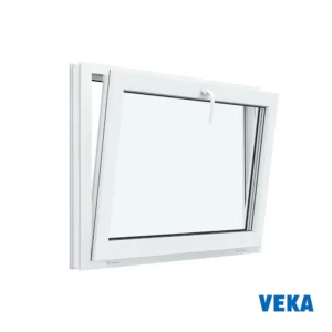 Пластиковое окно ПВХ VEKA 500x900мм (ВхШ) фрамуга двухкамерный стеклопакет белый (с двух сторон) в Чебоксарах