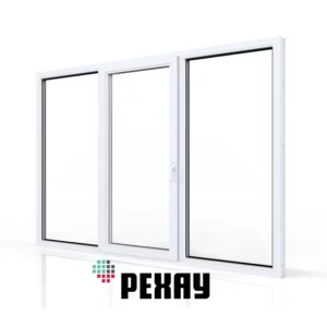 Пластиковое окно ПВХ 70 Рехау Grazio 1000x1000мм (ВхШ) глухое двухкамерное белое Чебоксарах