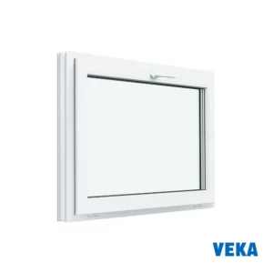 Окно пластиковое ПВХ Veka WHS 600x800мм (ВхШ) фрамуга однокамерный стеклопакет цвет белый в Чебоксарах