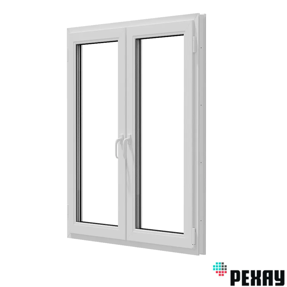 Пластиковое окно ПВХ Veka одностворчатое глухое 900x800мм (ВхШ) однокамерный стеклопакет в Чебоксарах — изображение 4