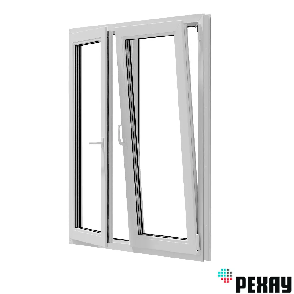 Пластиковое окно ПВХ Veka одностворчатое глухое 900x800мм (ВхШ) однокамерный стеклопакет в Чебоксарах — изображение 6