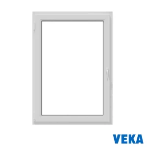 Пластиковое окно ПВХ Veka WHS 1200x600мм одностворчатое поворотно-откидное левое однокамерный стеклопакет белый на Чебоксарах