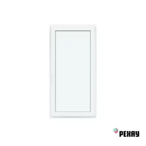 Пластиковое окно ПВХ Veka WHS 950x600мм одностворчатое поворотно-откидное правое двухкамерный стеклопакет белый в Чебоксарах