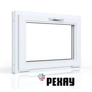 Пластиковое окно ПВХ VEKA 800x700мм (ВхШ) глухое однокамерный стеклопакет белый (с двух сторон) в Чебоксарах (в Юго-Западном районе)