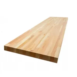 Подоконник из дерева Три окна лиственница 800x200x40мм сращенный (паркетная склейка) в Чебоксарах