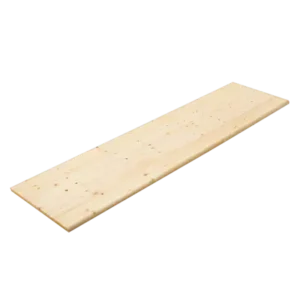 Подоконник деревянный Три окна 1200x200x28мм сосна категория АВ в Чебоксарах