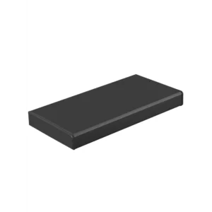Подоконник ПВХ Три окна 900x550x20мм антрацит в Чебоксарах